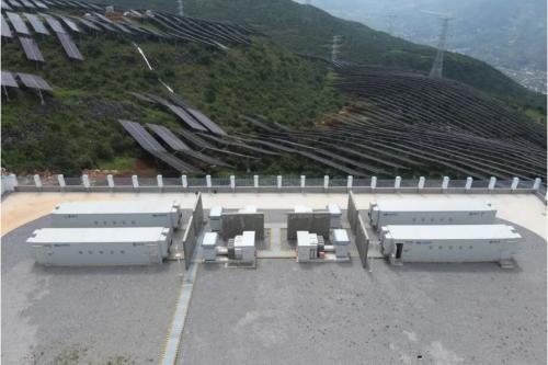 三峽能源云南賓川巖淜光伏電站儲能系統成功并網