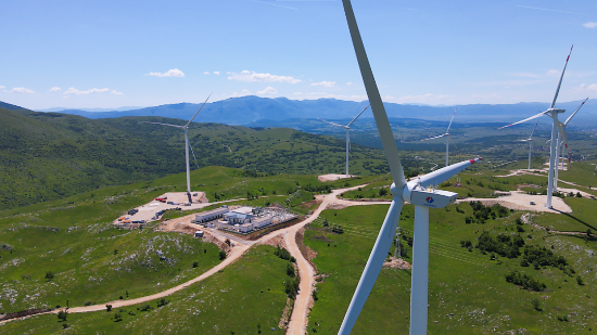 電建海投歐洲首個風電項目并網發電