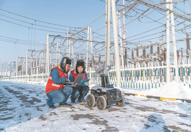 新疆寒潮來臨 全力保障電網穩定運行