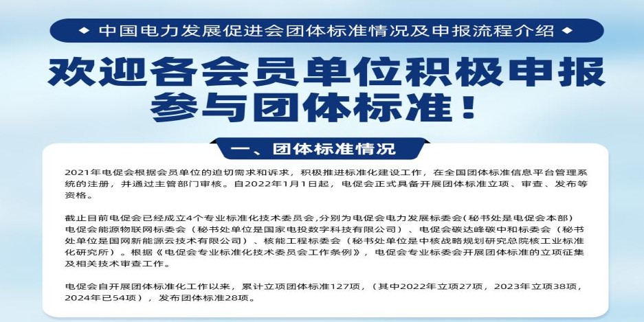 加快數字化轉型，推動標準化建設——電促會團標介紹亮相2024中國電力規劃發展論壇